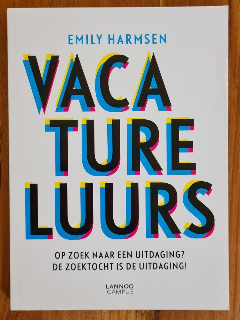 Vacatureluurs - Emily Harmsen, Ophalen, Nieuw, Emily Harmsen