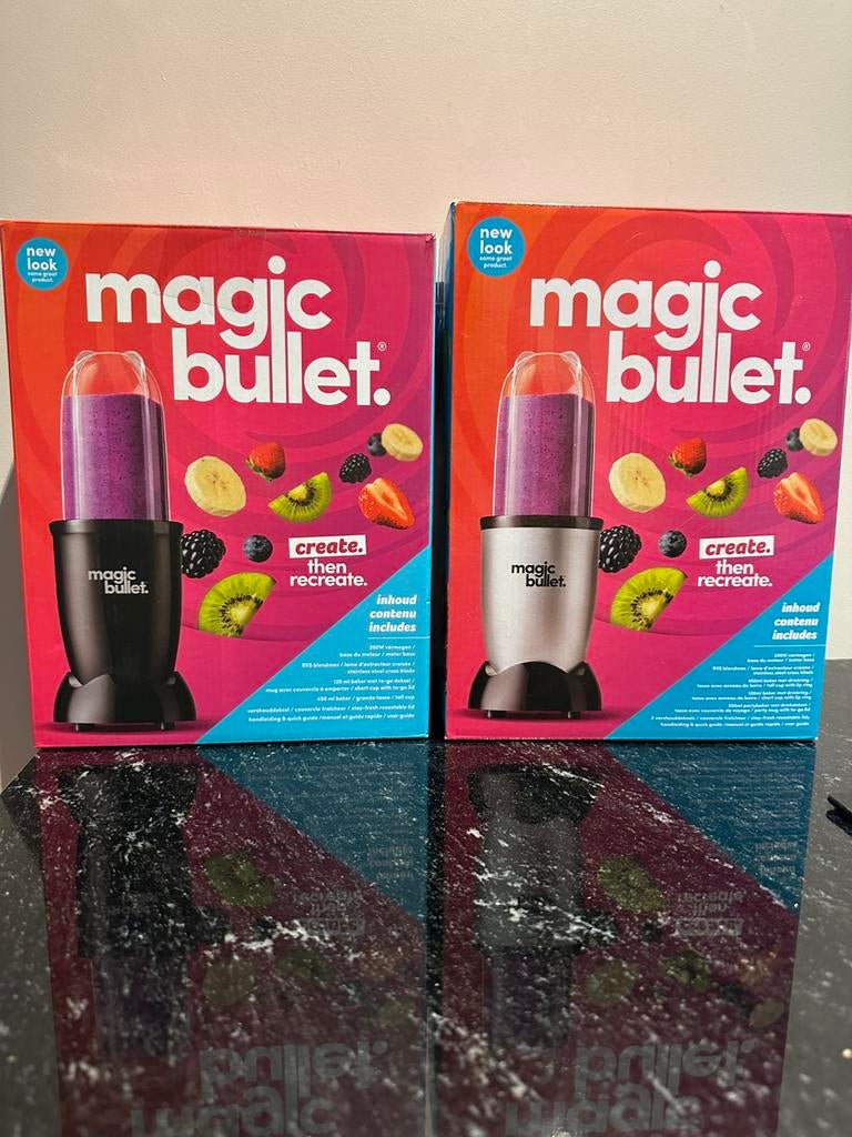 ZGAN: Magic Bullet blender nutribullet, Ophalen of Verzenden, Zo goed als nieuw, Philips
