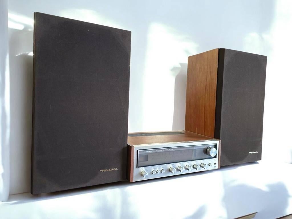 audio Realistic STA-52 AM/FM stereo + luidsprekers, Ophalen, Overige merken