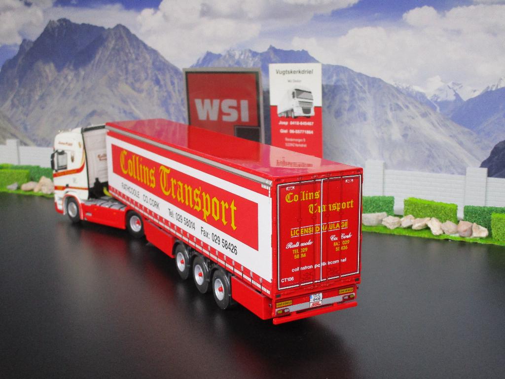 Wsi 01-2295 Collins Transport , Scania R Highline CR20H, Ophalen, Zo goed als nieuw, Bus of Vrachtwagen, Wsi