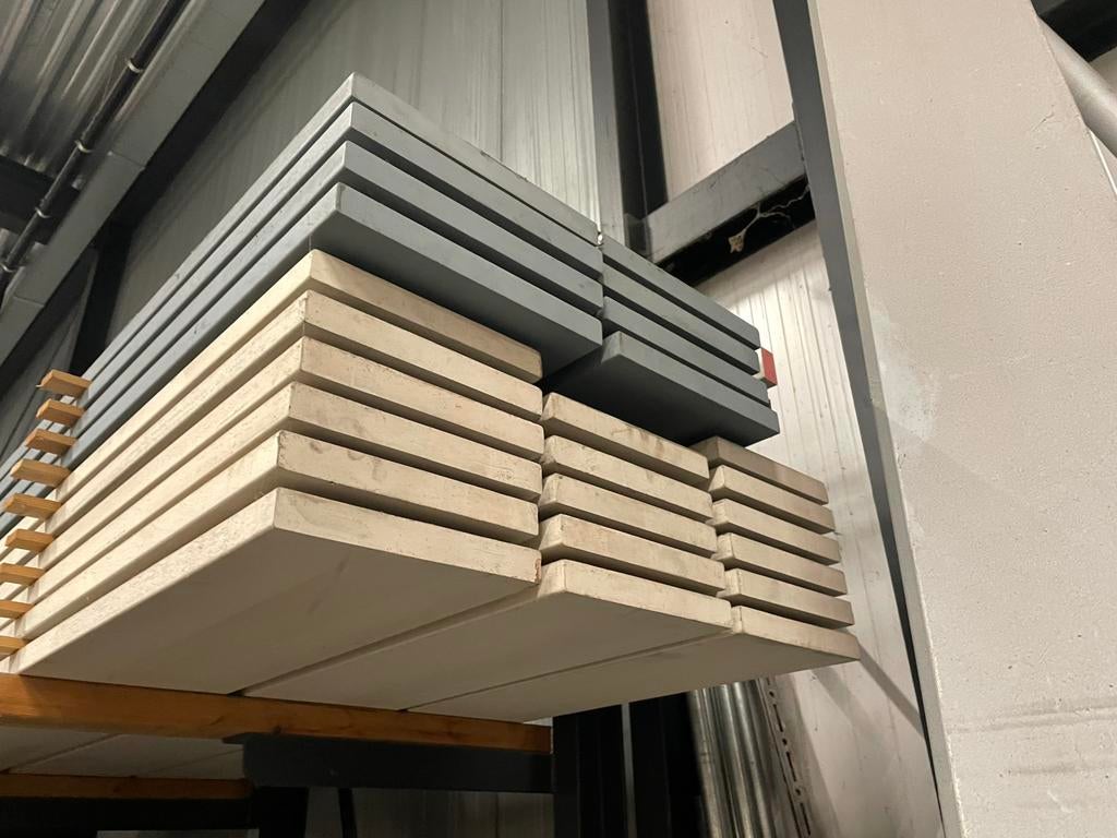 Cedar houten delen afm. 28x285 L585cm, Doe-het-zelf en Verbouw, Hout en Planken, Ophalen, 25 tot 50 mm, Nieuw, Plank