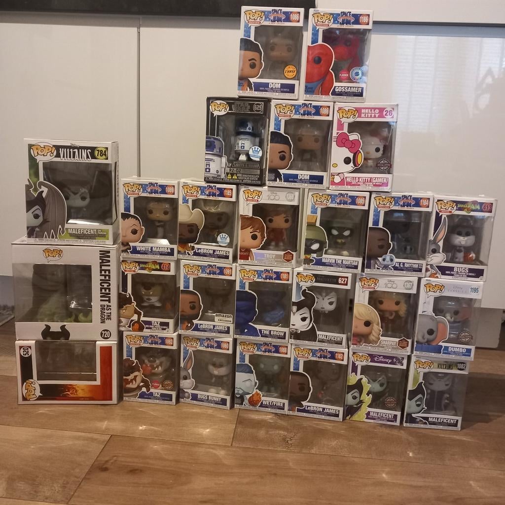 Funky pop figures, Verzamelen, Disney, Ophalen of Verzenden, Overige figuren, Nieuw, Beeldje of Figuurtje