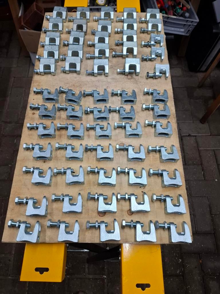 Balkklem, Pvc, Geen, Overige typen, Nieuw