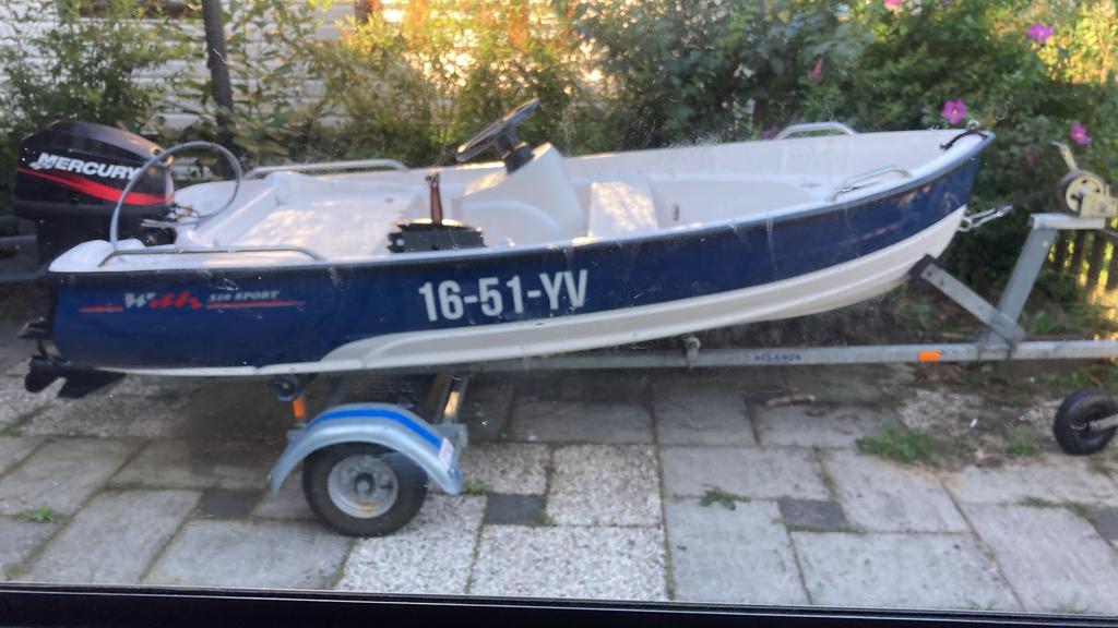 With 320 viskund, Ophalen, 10 tot 30 pk, Zo goed als nieuw, 3 tot 6 meter