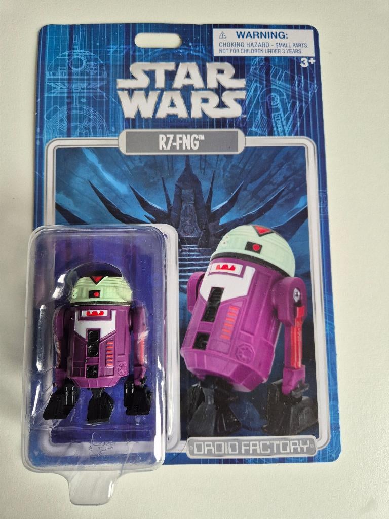 Star Wars Droid Factory Disney R7-FNG Astromech Droid, Verzamelen, Star Wars, Nieuw, Actiefiguurtje, Ophalen of Verzenden