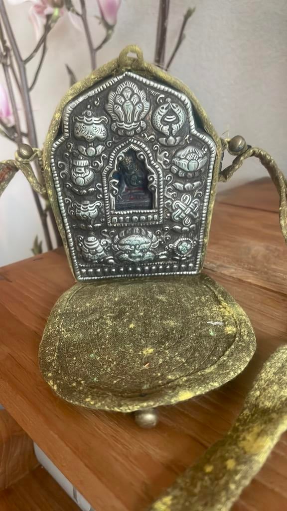 Tibetaanse Gau Ghau gebedsdoos, Antiek en Kunst, Ophalen of Verzenden