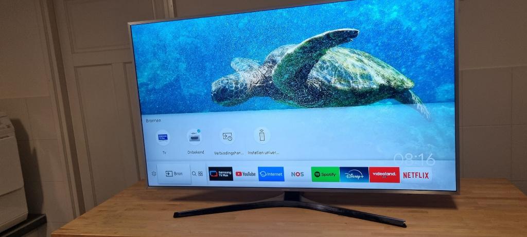 Samsung 55 inch SmartTV, Ophalen, 50 Hz, LCD, Zo goed als nieuw