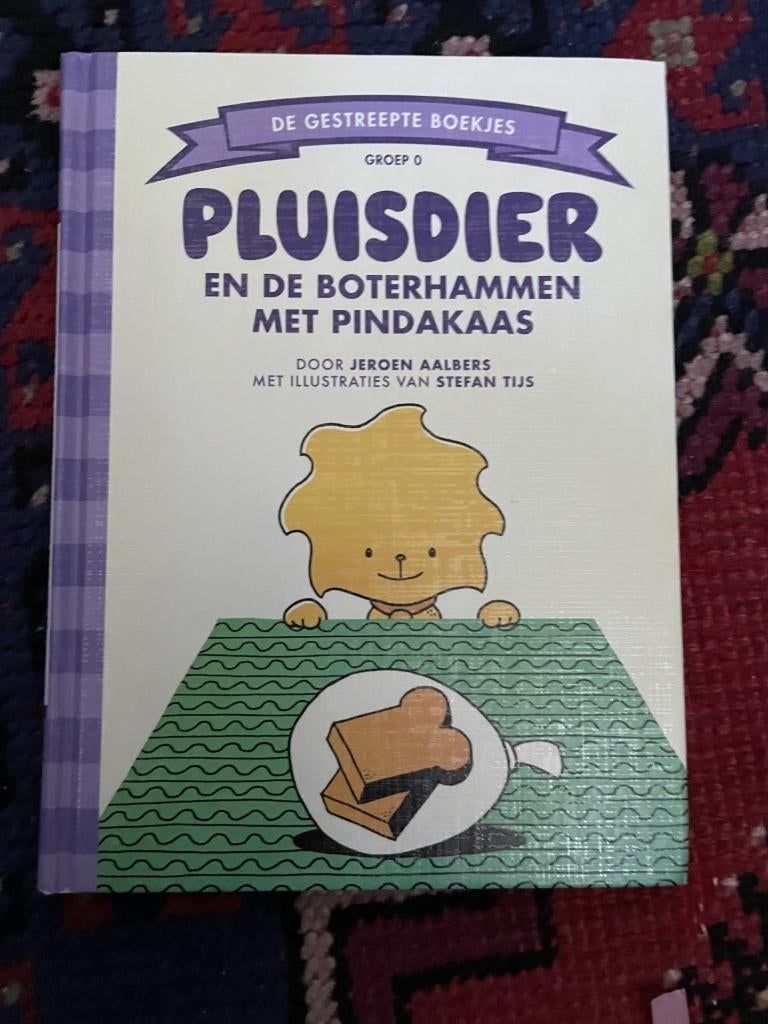 Pluisdier en de boterhammen met pindakaas / groep 0, Ophalen of Verzenden, Zo goed als nieuw, Fictie algemeen