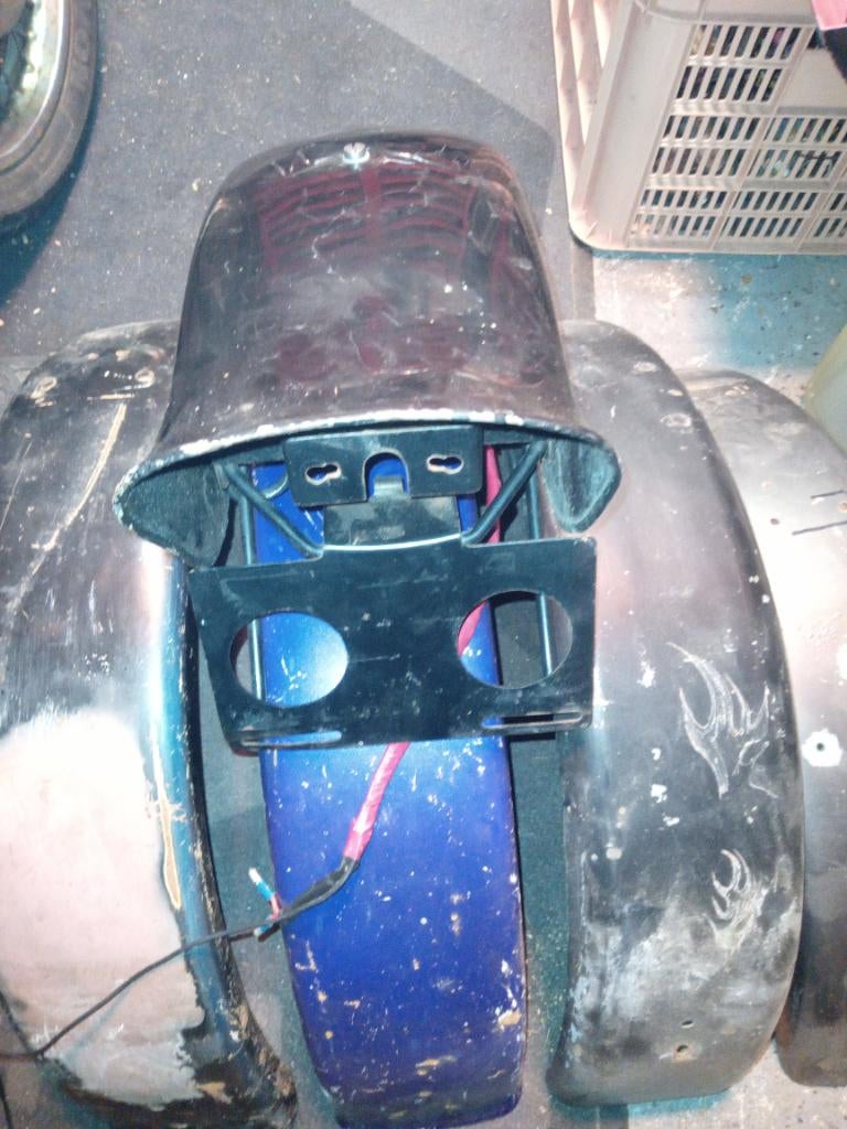 Chopper eigenbouw hardtail ratbike, Ophalen of Verzenden, Gebruikt