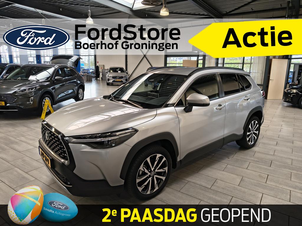 Toyota Corolla Cross Hybrid 140pk Dynamic | Adapt. Cruise |, Stof, Gebruikt, 4 cilinders, Bedrijf