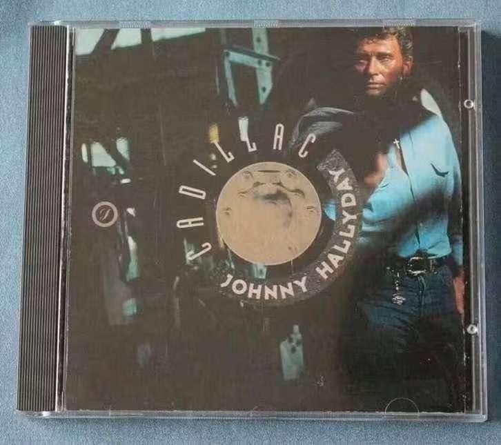 CD Johnny Hallyday - Cadillac 838 497-2 Blues Rock, Cd's en Dvd's, Cd's | Rock, Gebruikt, Overige genres, Ophalen of Verzenden
