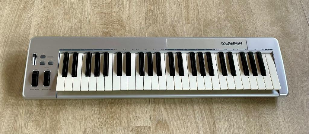 M-Audio Keystation 49e MIDI keyboard, Gebruikt, Midi-aansluiting, Ophalen, 49 toetsen