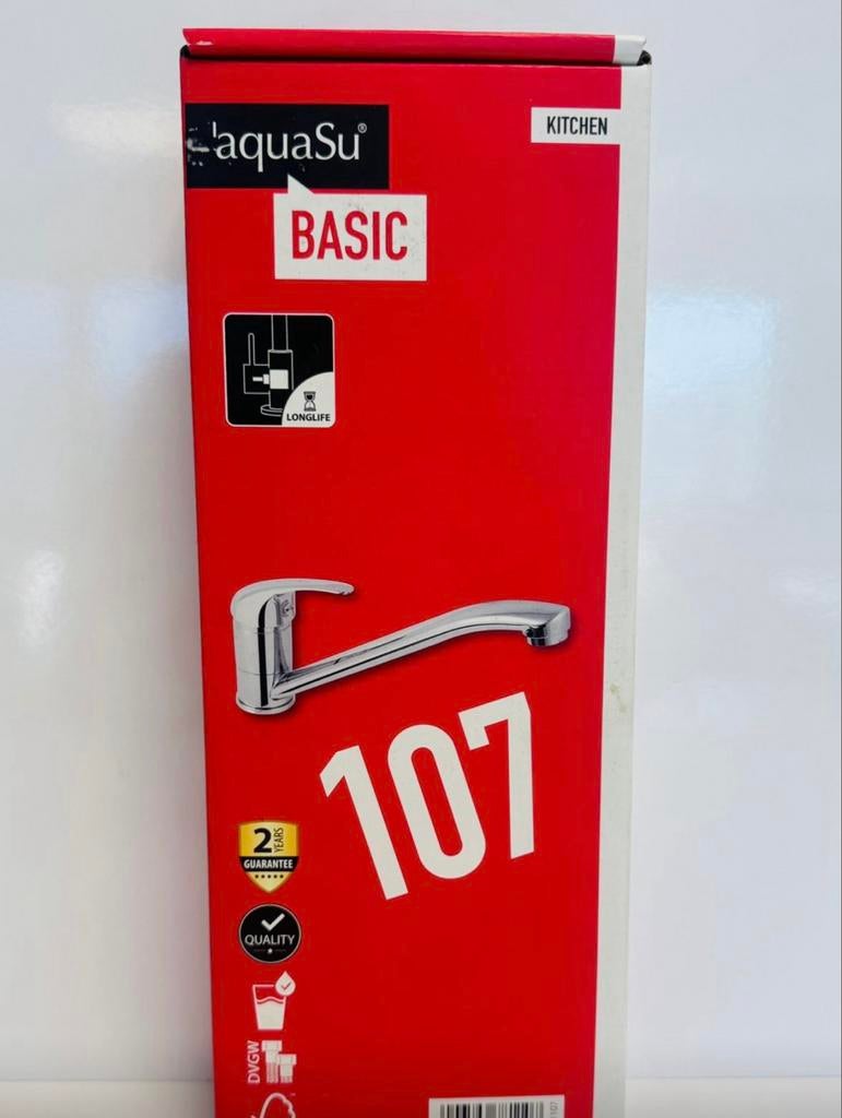 Partij 1820 Nieuwe Wastafel Kranen - AquaSu Basic, Doe-het-zelf en Verbouw, Sanitair, Ophalen of Verzenden, Nieuw, Kraan