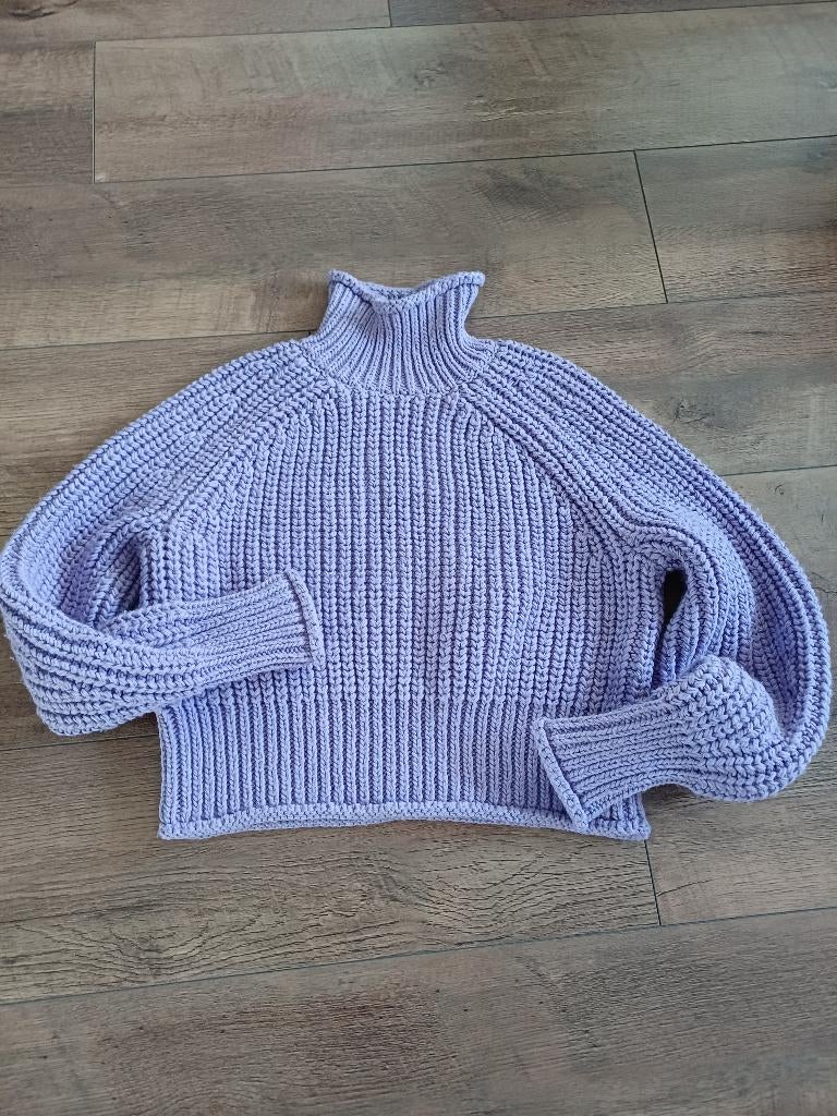 leuke warme paarse H&M trui 36, Ophalen of Verzenden, Nieuw, Maat 36 (S), Paars