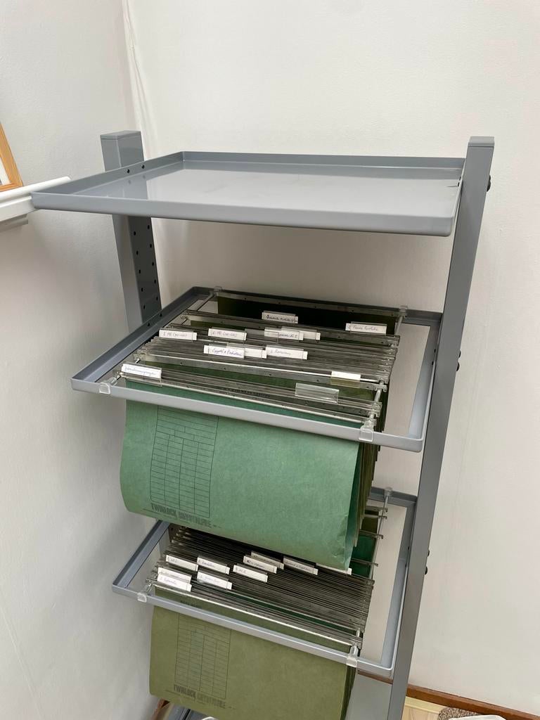 Archiefkast met hangmappen., Ophalen, Gebruikt