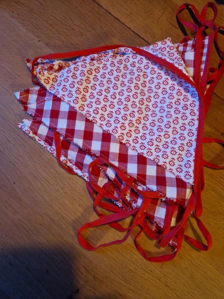 STOFFEN VLAGGENLIJN 🎈🎈, Ophalen of Verzenden, Nieuw, Versiering, Verjaardag