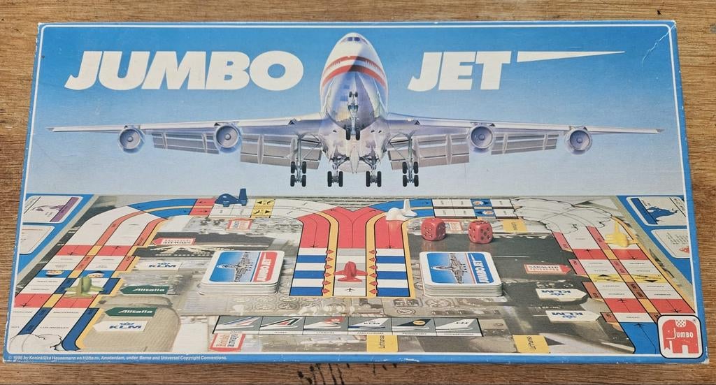 Jumbo Jet bordspel, Ophalen of Verzenden