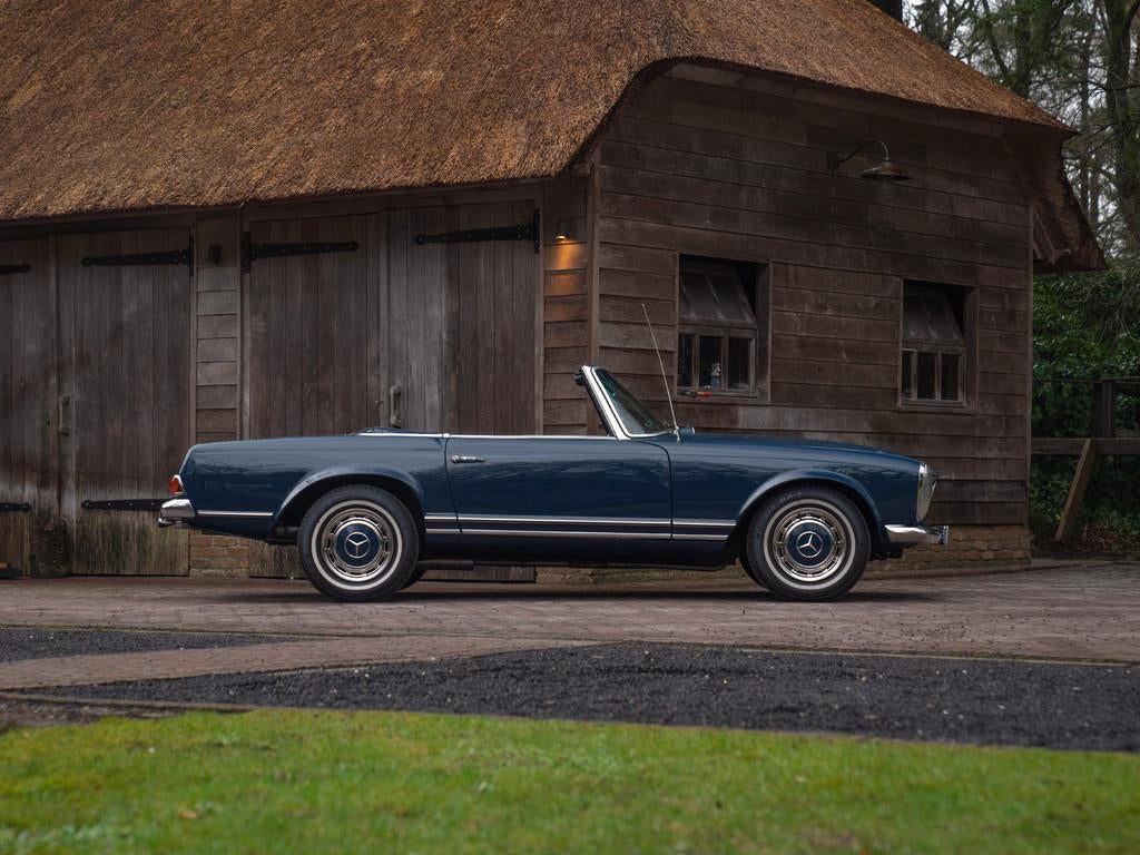 Mercedes-Benz 200-serie 250 SL | Hardtop (bj 1968), Automaat, Bedrijf, 2 stoelen, Blauw