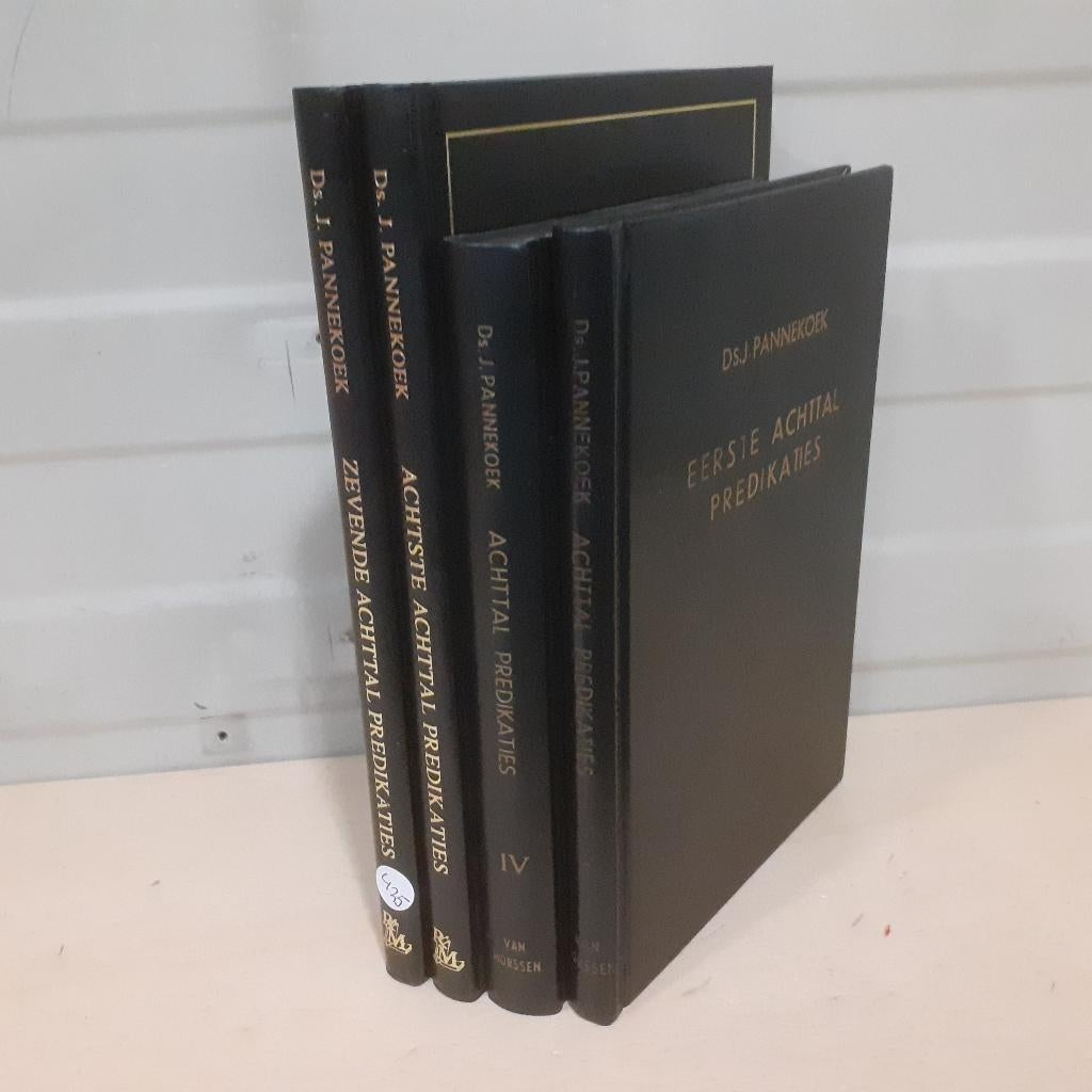 Nr. 425 Ds. J. Pannekoek 1e, 7e 8e Achttal Predikaties, Ophalen of Verzenden, Gelezen, Ds. J. Pannekoek, Christendom | Protestants