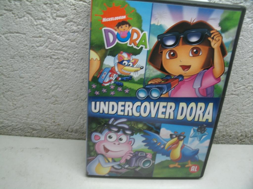 dvd 195k dora undercover dora, Alle leeftijden, Ophalen of Verzenden, Zo goed als nieuw