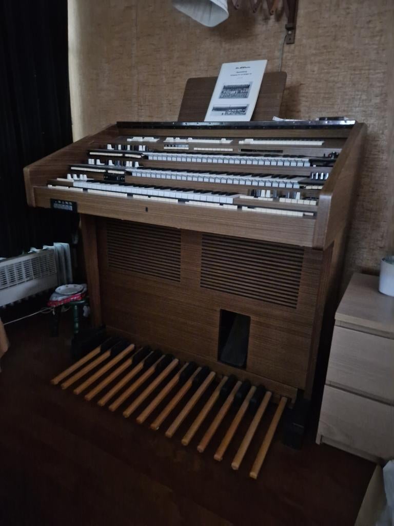 werkend elektronisch Böhm Orgel 3 klavieren, Ophalen, Gebruikt, 3 klavieren, Orgel
