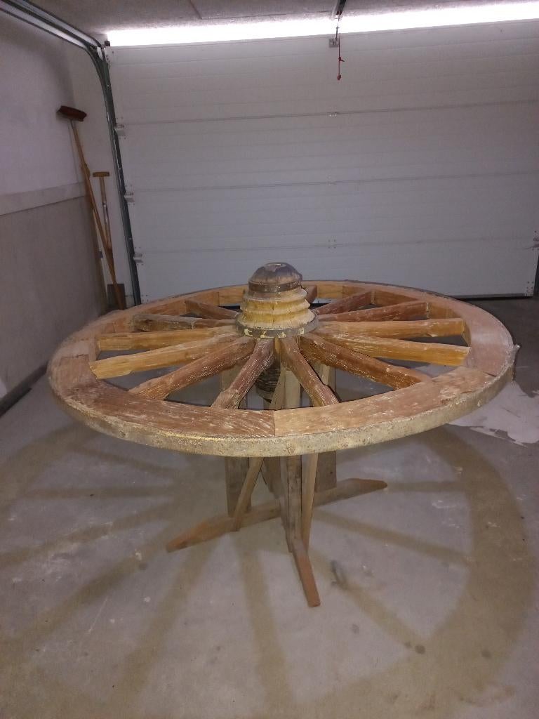 Origineel Thais wagenwiel, Ophalen