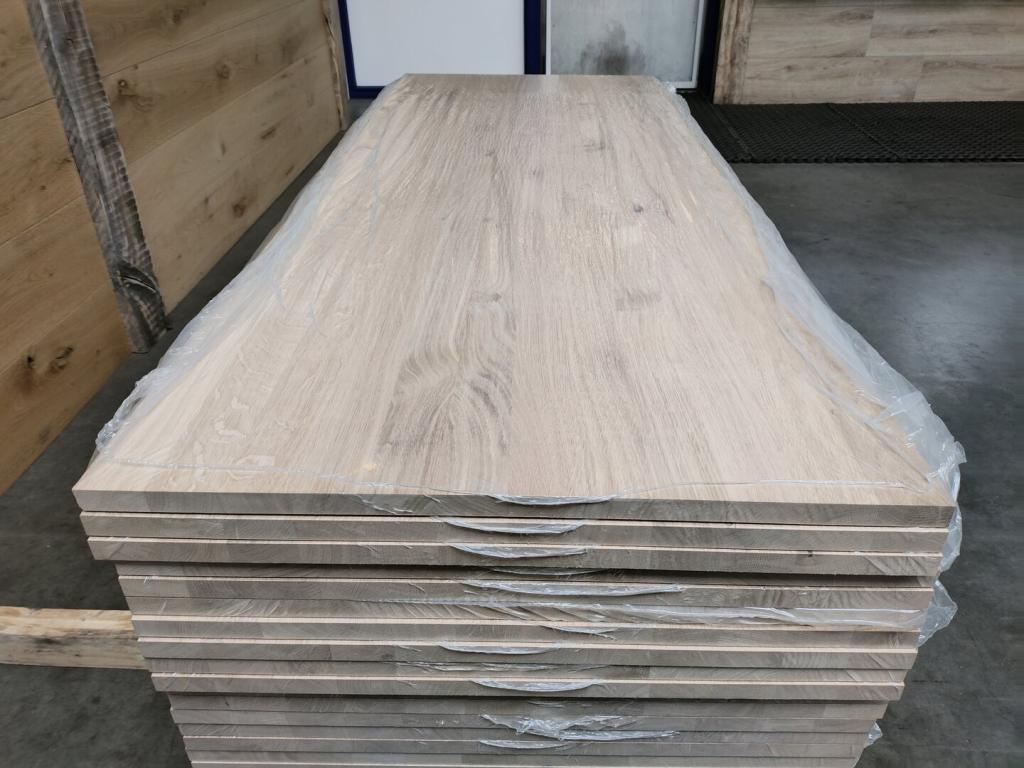 Eiken Meubelpaneel AB  Massief 19 mm  Perfect voor Maatwerk