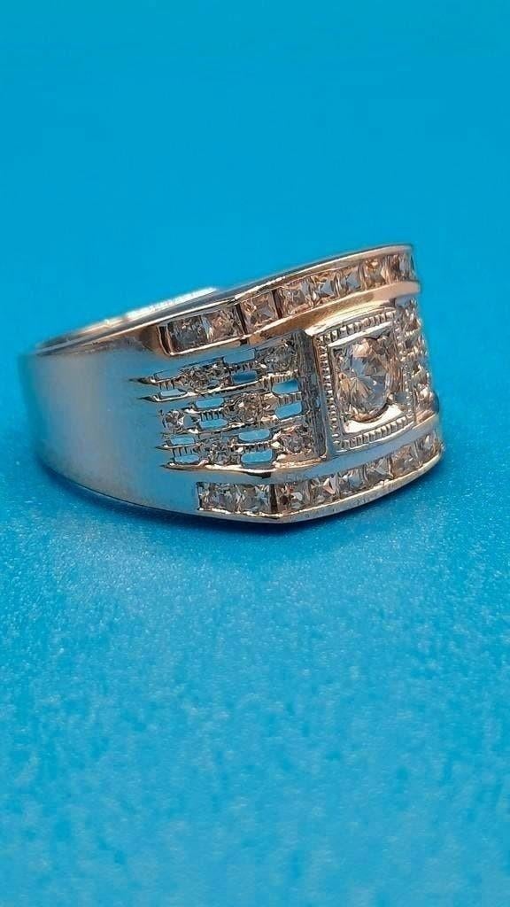 gouden heren ring 18kt, 20 of groter, Heer, Www.bredajuwelier.nl, Nieuw