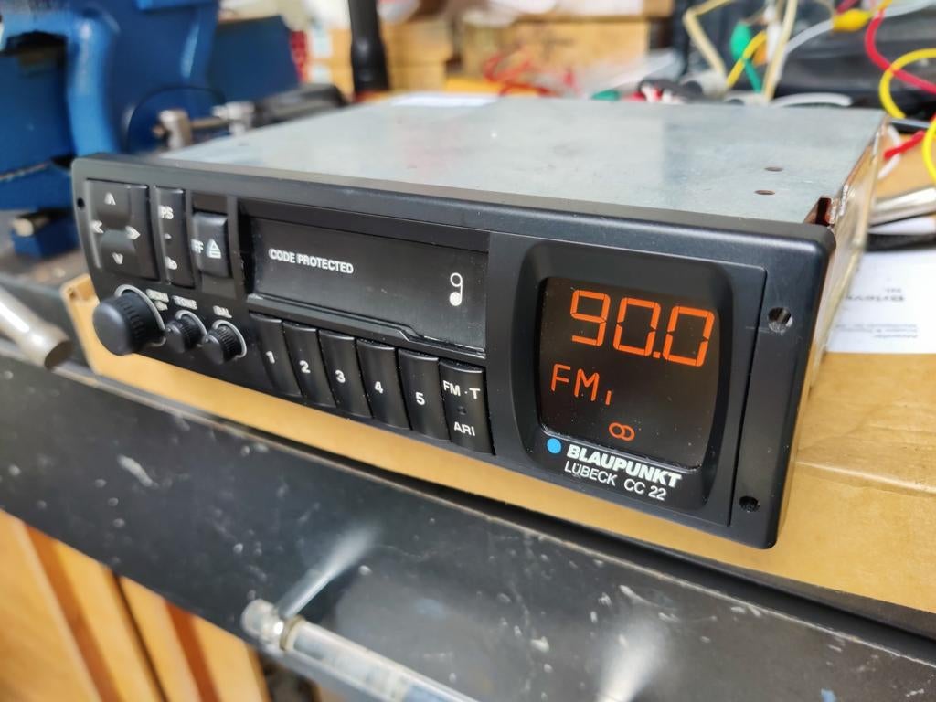 Blaupunkt Lübeck cc 22 youngtimer oldtimer radio, Ophalen of Verzenden