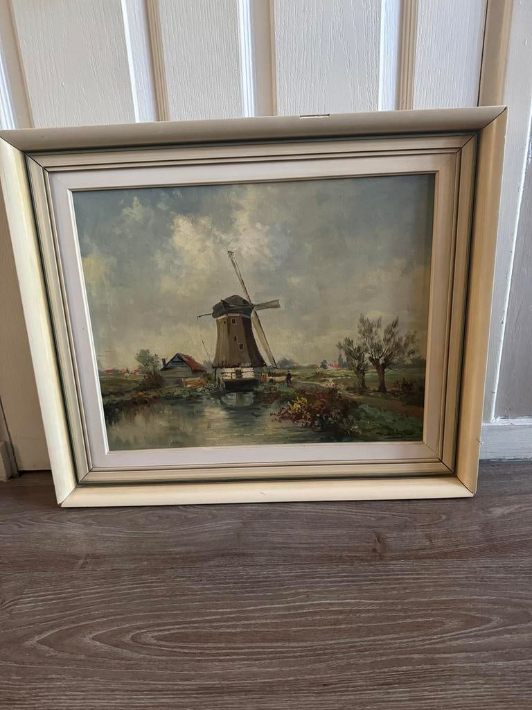 Schilderij: naar Paul Joseph Constantin - In de maand juli., Antiek en Kunst, Kunst | Schilderijen | Klassiek, Ophalen of Verzenden