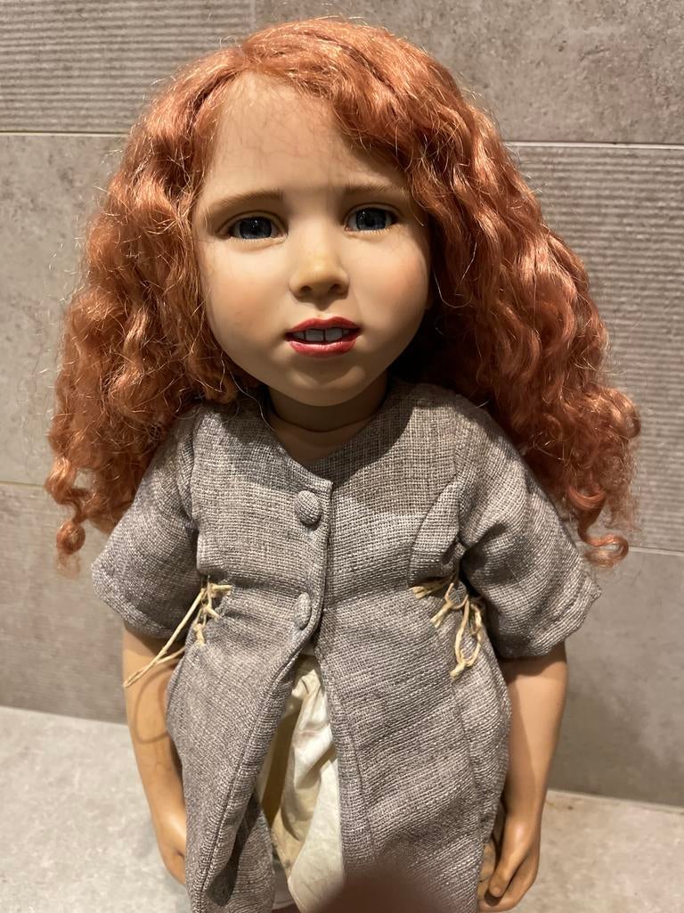 Porseleinen pop Zwergnase Art Doll - Nane, Verzamelen, Ophalen of Verzenden, Gebruikt, Pop, Levensecht of Reborn