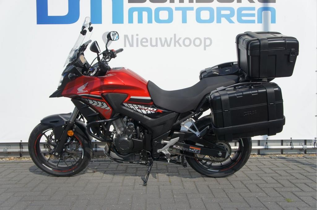 HONDA CB 500 X / ABS (bj 2020) adventure 12 mnd garantie, Motoren, 2 cilinders, HONDA, Motorrijbewijs A, Bedrijf