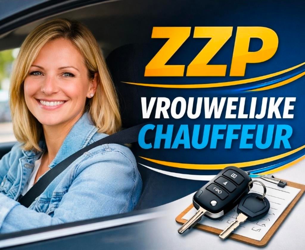 ZZP vrouwelijke chauffeur gezocht, Vacatures