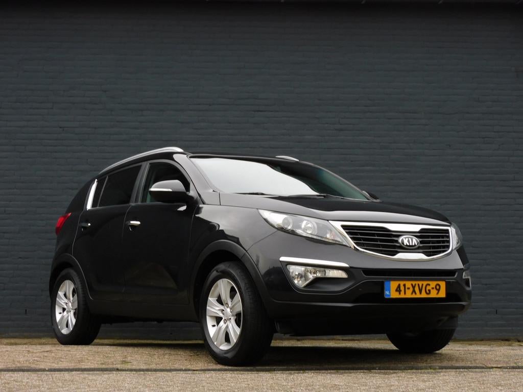 Kia Sportage 1.6 GDI Plus Pack PARKEERSENSOREN! CRUISE! CLIM, Auto's, Voorwielaandrijving, Euro 5, 4 cilinders, Zwart