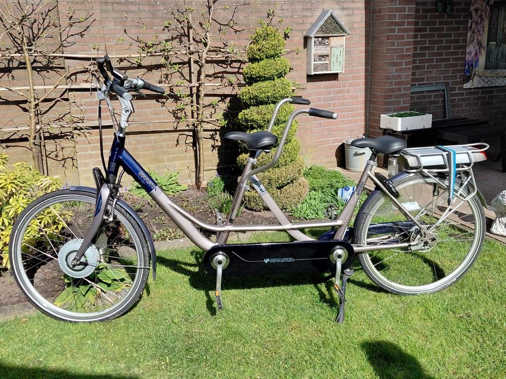 Sparta Double-i Tandem E-bike met 7 versnellingen, Fietsen en Brommers, Fietsen | Tandems, Minder dan 10 versnellingen, Sparta