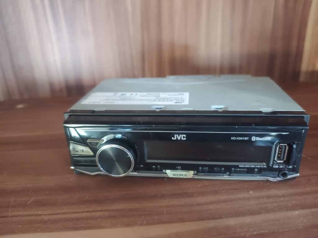 JVC KD-X341BT Autoradio met Bluetooth en USB, Ophalen of Verzenden, Gebruikt