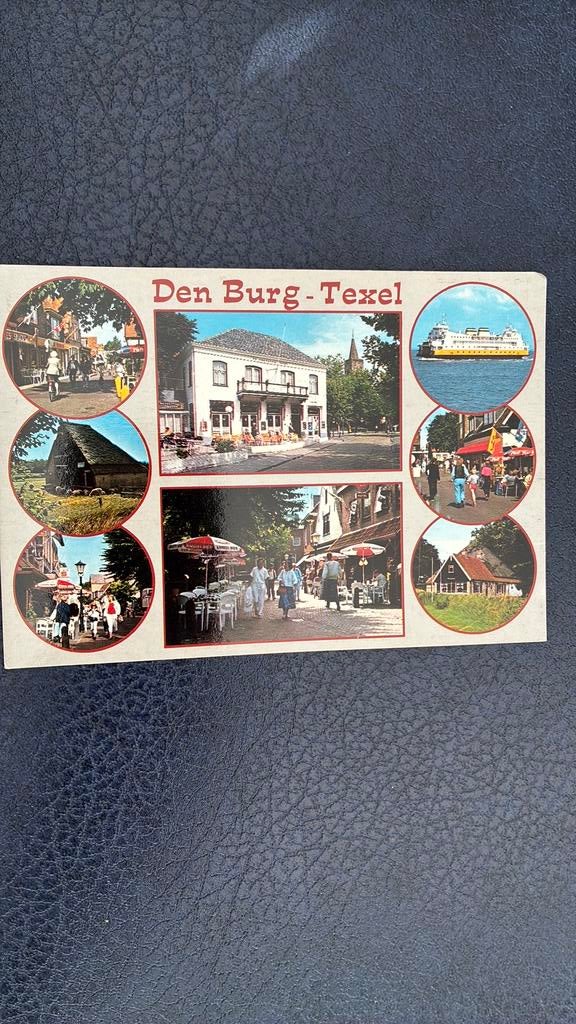 Den burg texel, Ophalen of Verzenden, Waddeneilanden