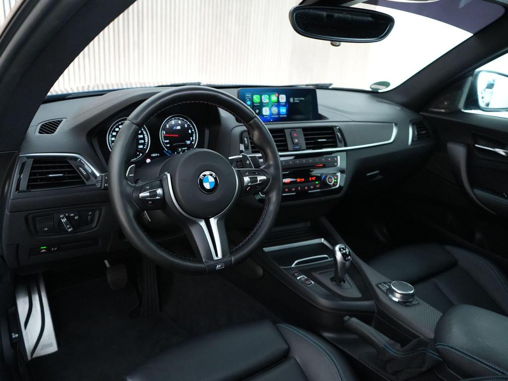 BMW 2-serie M2 DCT 370pk Coupé |M-performance uitlaat|pano|, Auto's, BMW, Achterwielaandrijving, Gebruikt, Geïmporteerd, 6 cilinders