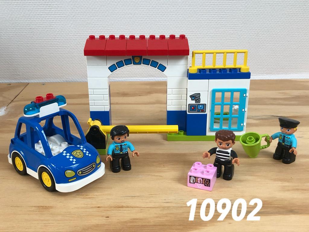 Duplo politie politiebureau 10902 (compleet) 5, Ophalen of Verzenden, Zo goed als nieuw, Complete set, Duplo