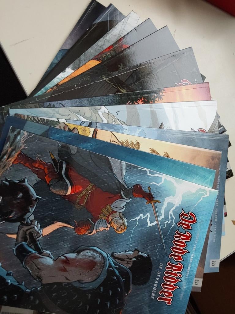 De Rode Ridder stripboeken, diverse nummers, Meerdere stripboeken, Ophalen of Verzenden, Zo goed als nieuw