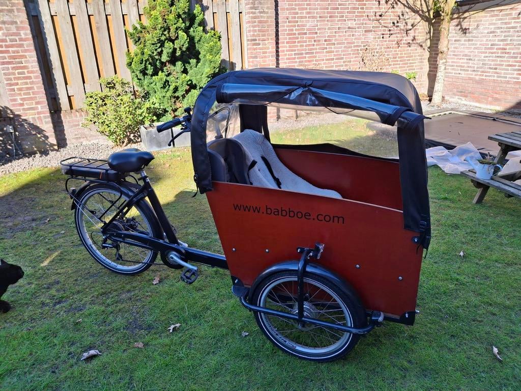 Babboe big bakfiets, Fietsen en Brommers, Fietsen | Bakfietsen, Ophalen, Gebruikt, 4 kinderen of meer
