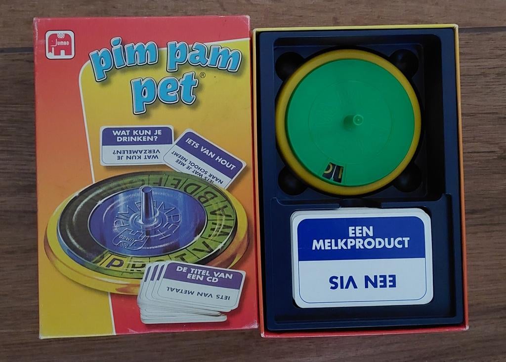 Pim pam pet spel compleet, Ophalen of Verzenden, Zo goed als nieuw