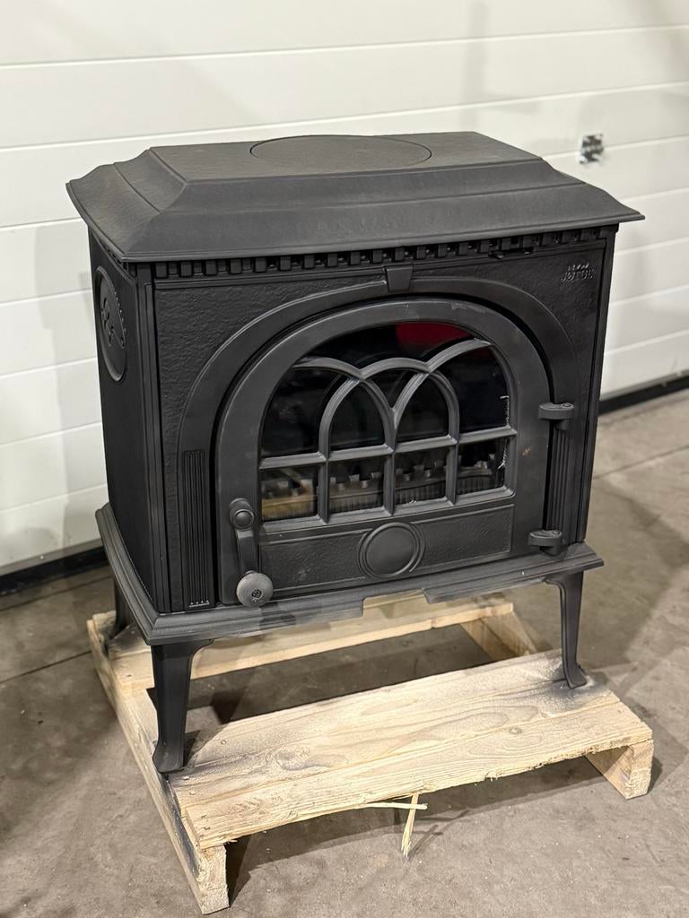 Mooie gerestaureerde Jotul houtkachel, Ophalen, Gebruikt, Vrijstaande haard, Houthaard
