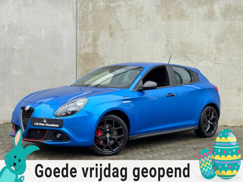 Alfa Romeo Giulietta 1.4 Turbo Sprint NAV CRUISE PDC LMV STL, Voorwielaandrijving, 4 cilinders, Blauw, Alcantara
