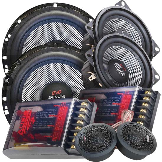 Audio System X-ion X165/3 EVO2 3 weg composet speakers, Auto diversen, Autospeakers, Nieuw, Ophalen of Verzenden