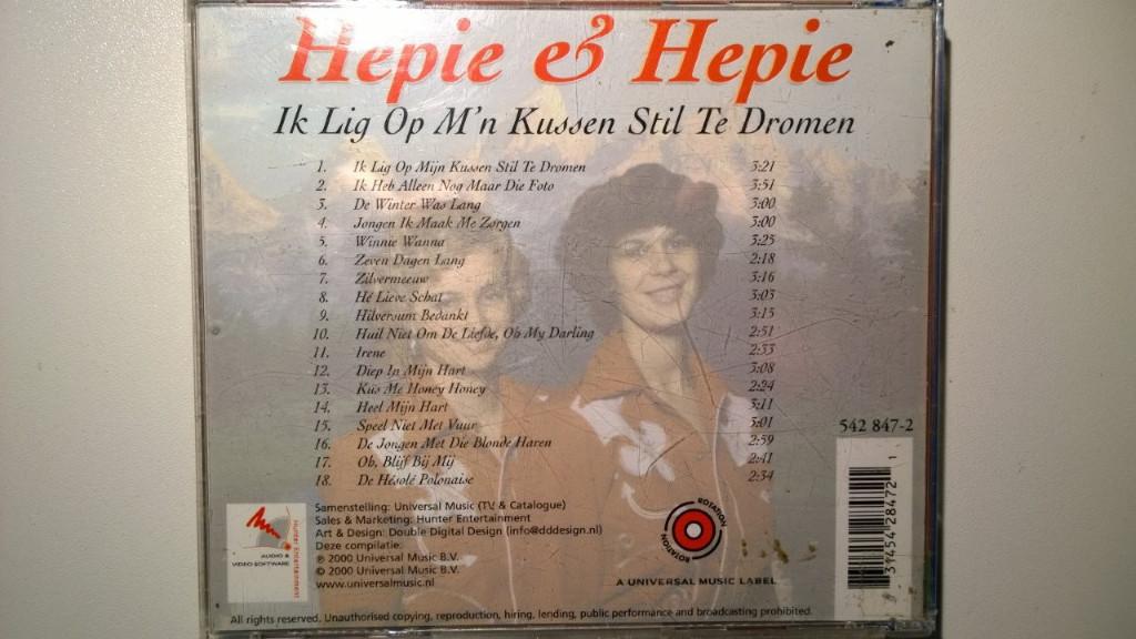 Hepie En Hepie - Ik Lig Op M'n Kussen Stil Te Dromen, Ophalen of Verzenden, Zo goed als nieuw, Pop