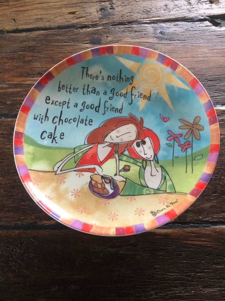 Taartplateau / schaal, Ophalen of Verzenden, Overige stijlen, Porselein, Schaal of Schalen