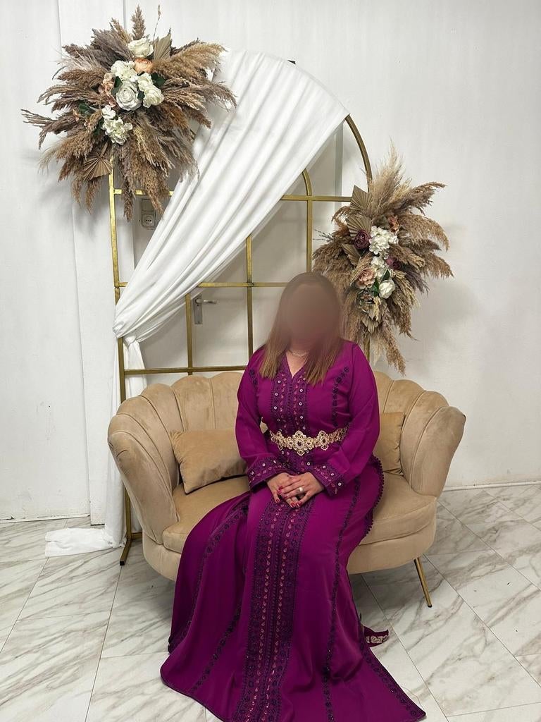 Kaftan takchita jurk, Ophalen of Verzenden, Zo goed als nieuw, Maat 38/40 (M), Overige typen