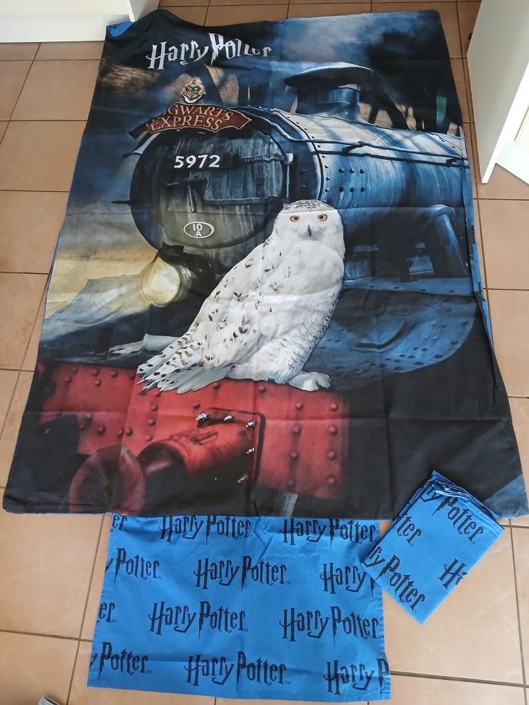 2x Harry Potter dekbedovertrek, Ophalen of Verzenden, Eenpersoons, Dekbedovertrek