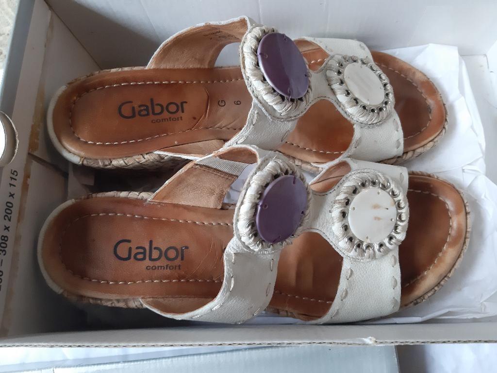 Cabro Comfort 6 dames schoenen, instapper lichtgrijs,, Cabro Comfort, Wit, Zo goed als nieuw, Loafers